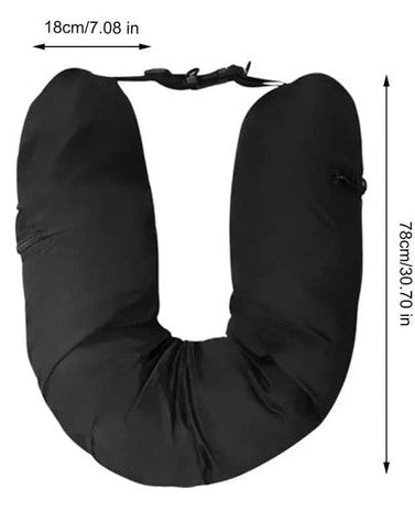 Neck Pillow Travel Items Holder