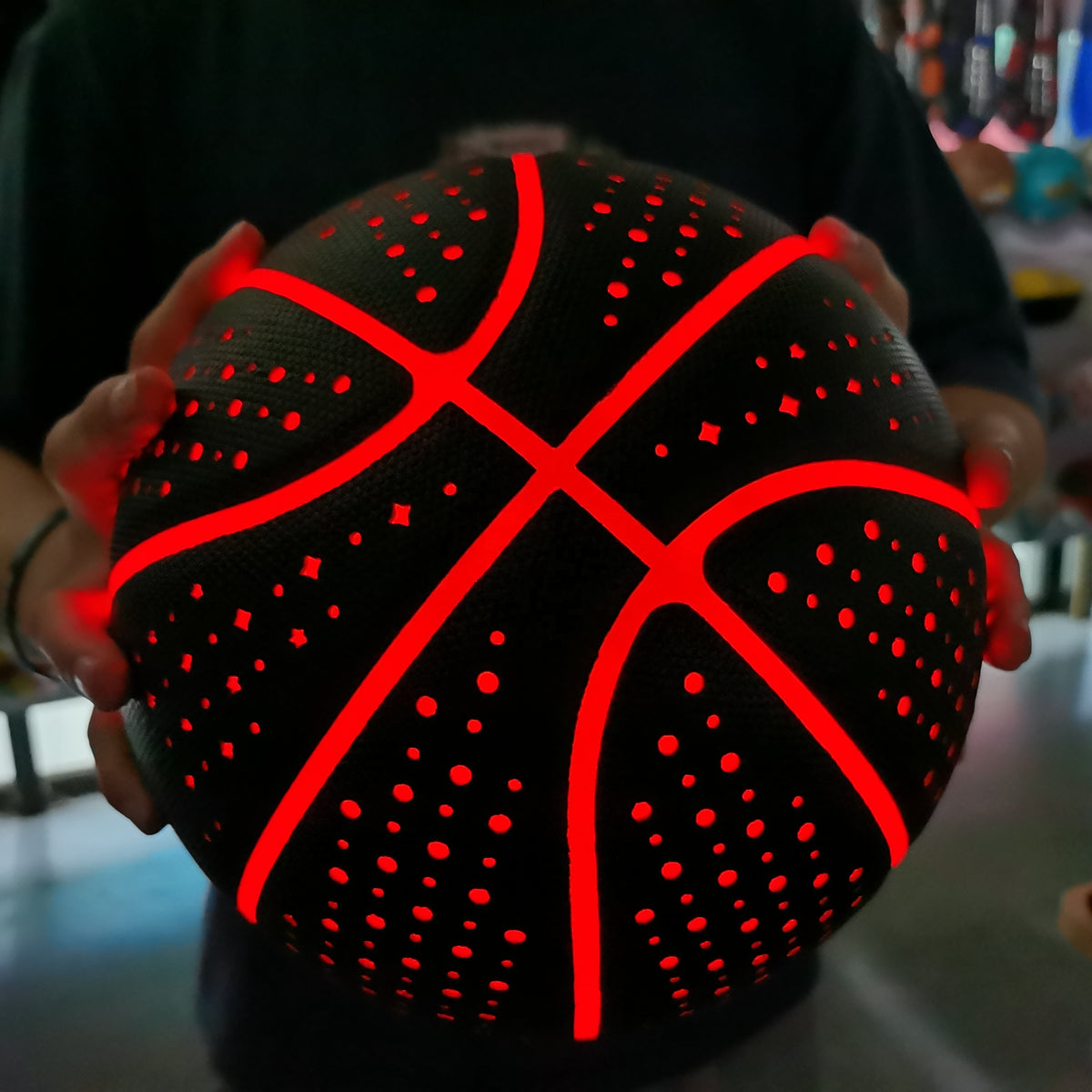Glowing LED Basketball