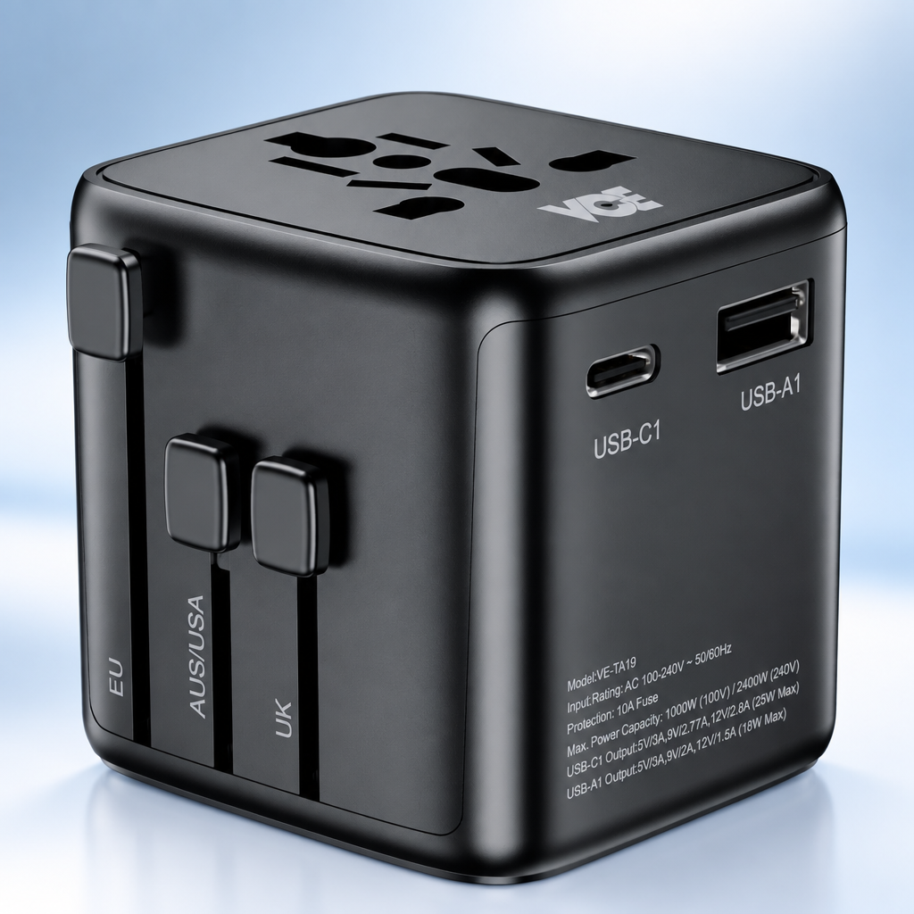 Multi-functional travel adapter