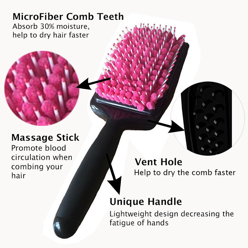Quick-Dry Hair Brush