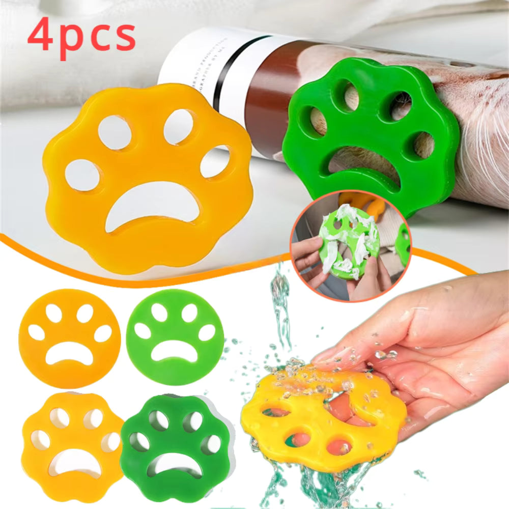 Pet Hair Remover Sponge (4 Pcs)