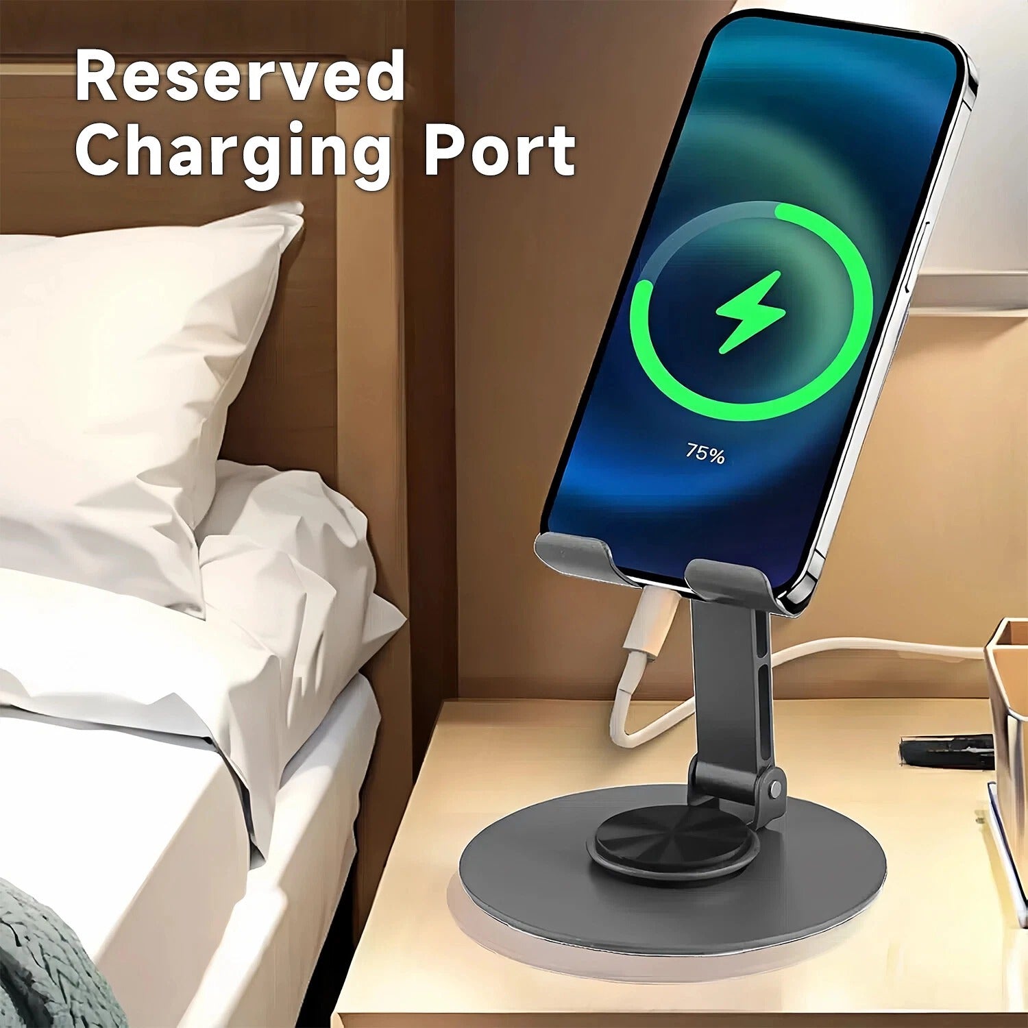 Rotating Mobile Stand | 720°