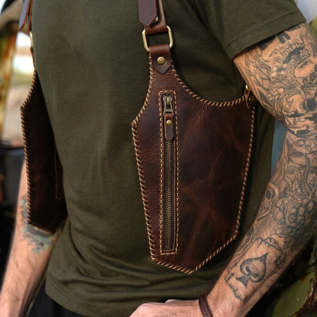 Leather Underarm Shoulder Bag