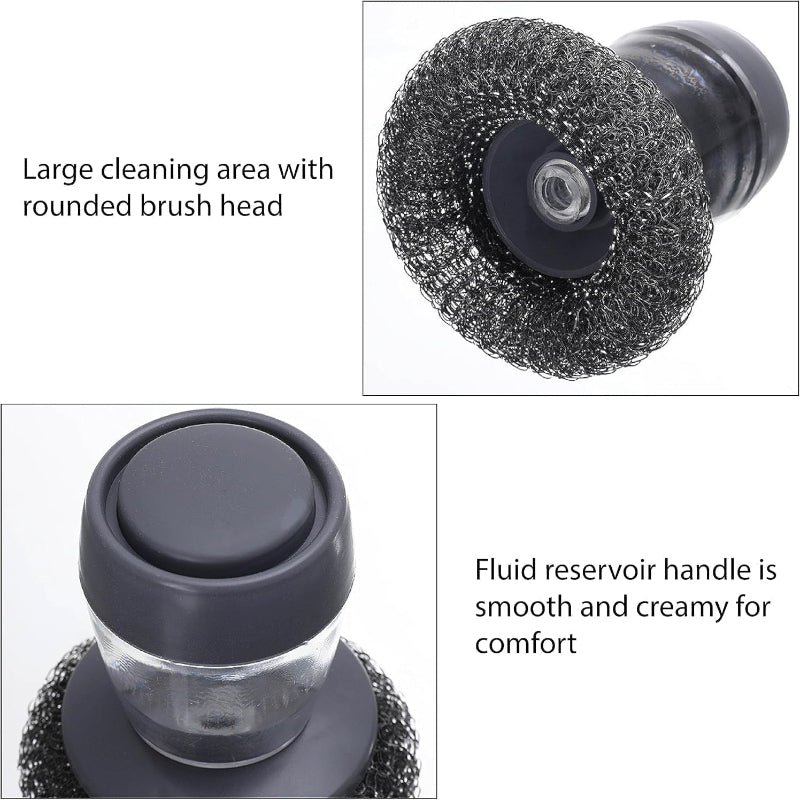 Soap Dispensing Palm Brush