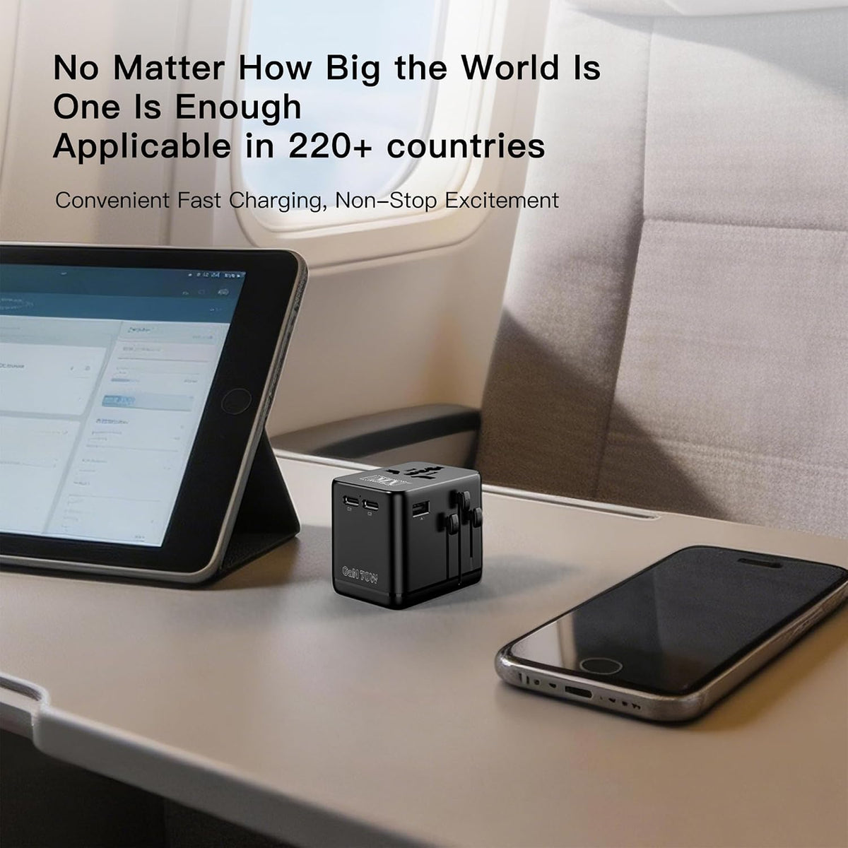 Multi-functional travel adapter