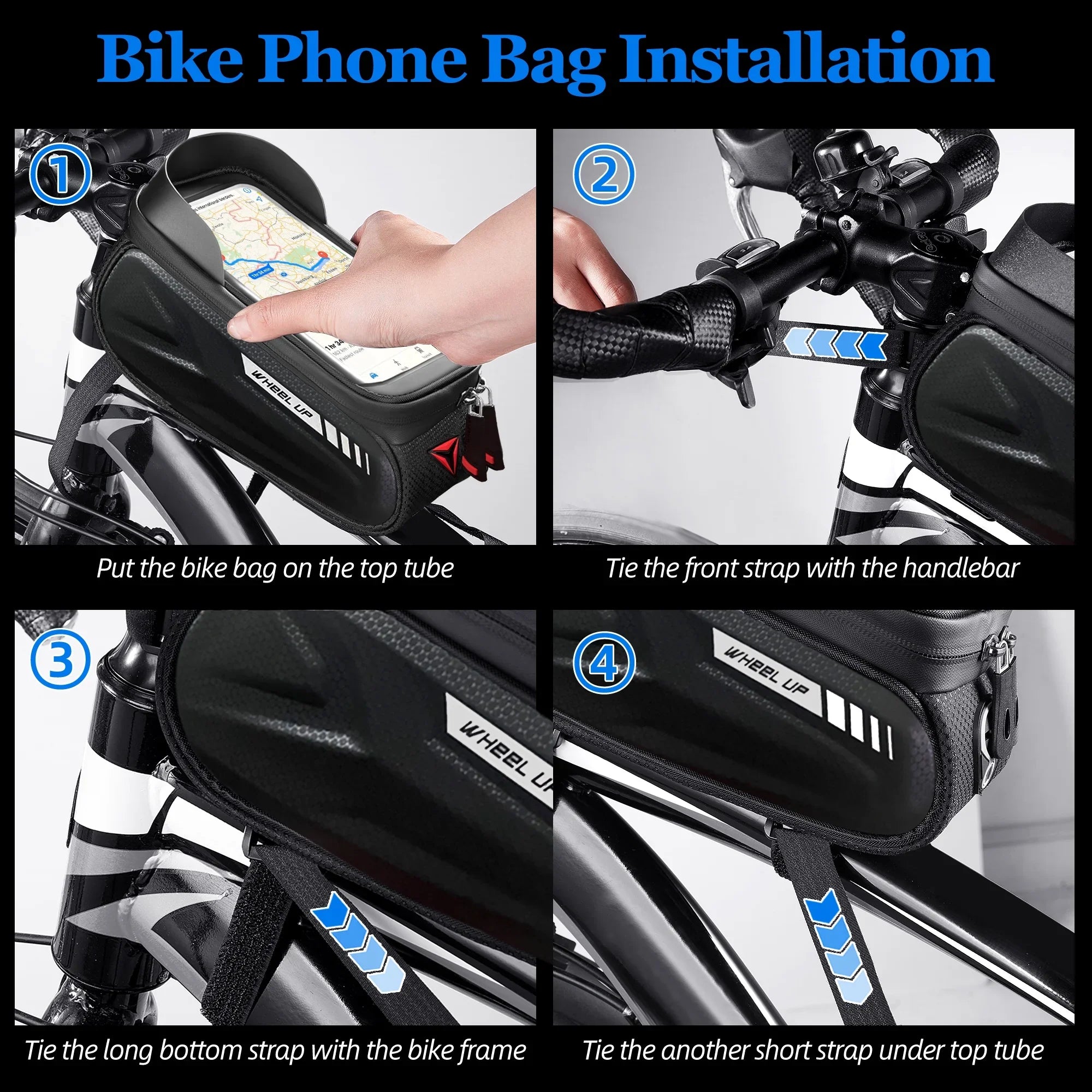 Waterproof Bike Phone Holder Bag