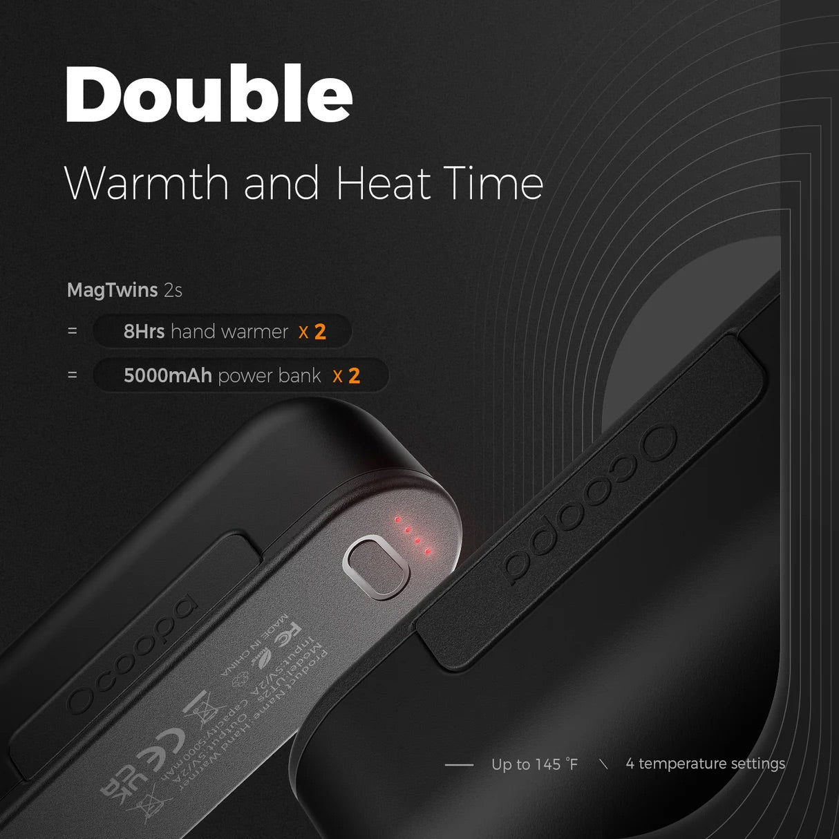 Rechargeable Hand Warmers | OCOOPA UT2s