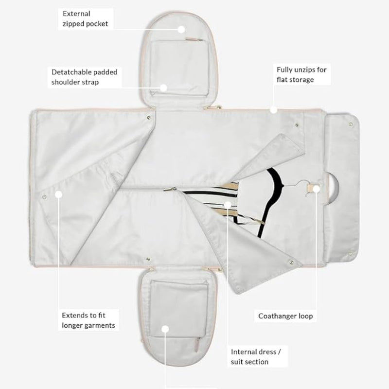 Foldable Leather Bag