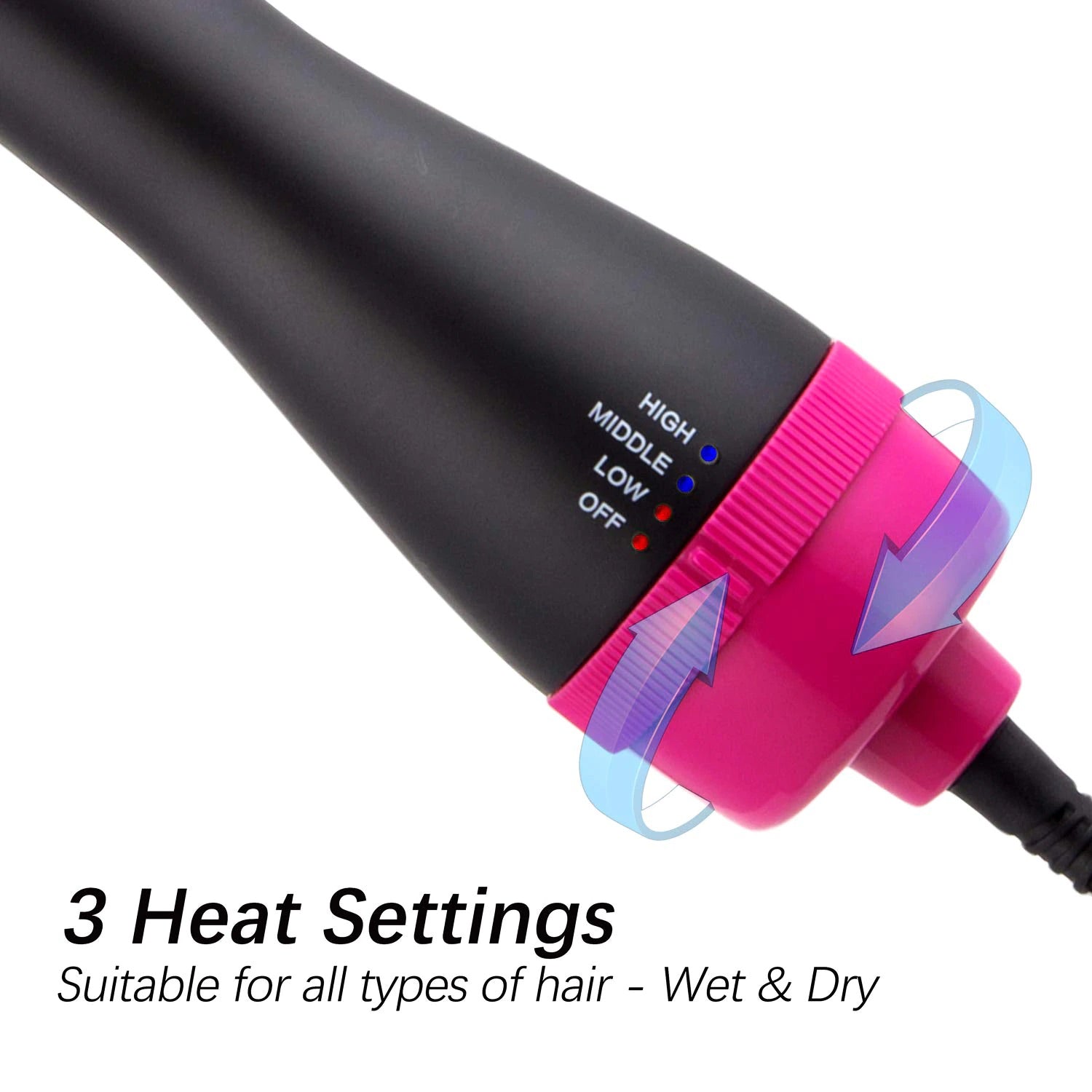 NOX™ Volumizer Hair Dryer and Hot Air Brush | 3-in-1