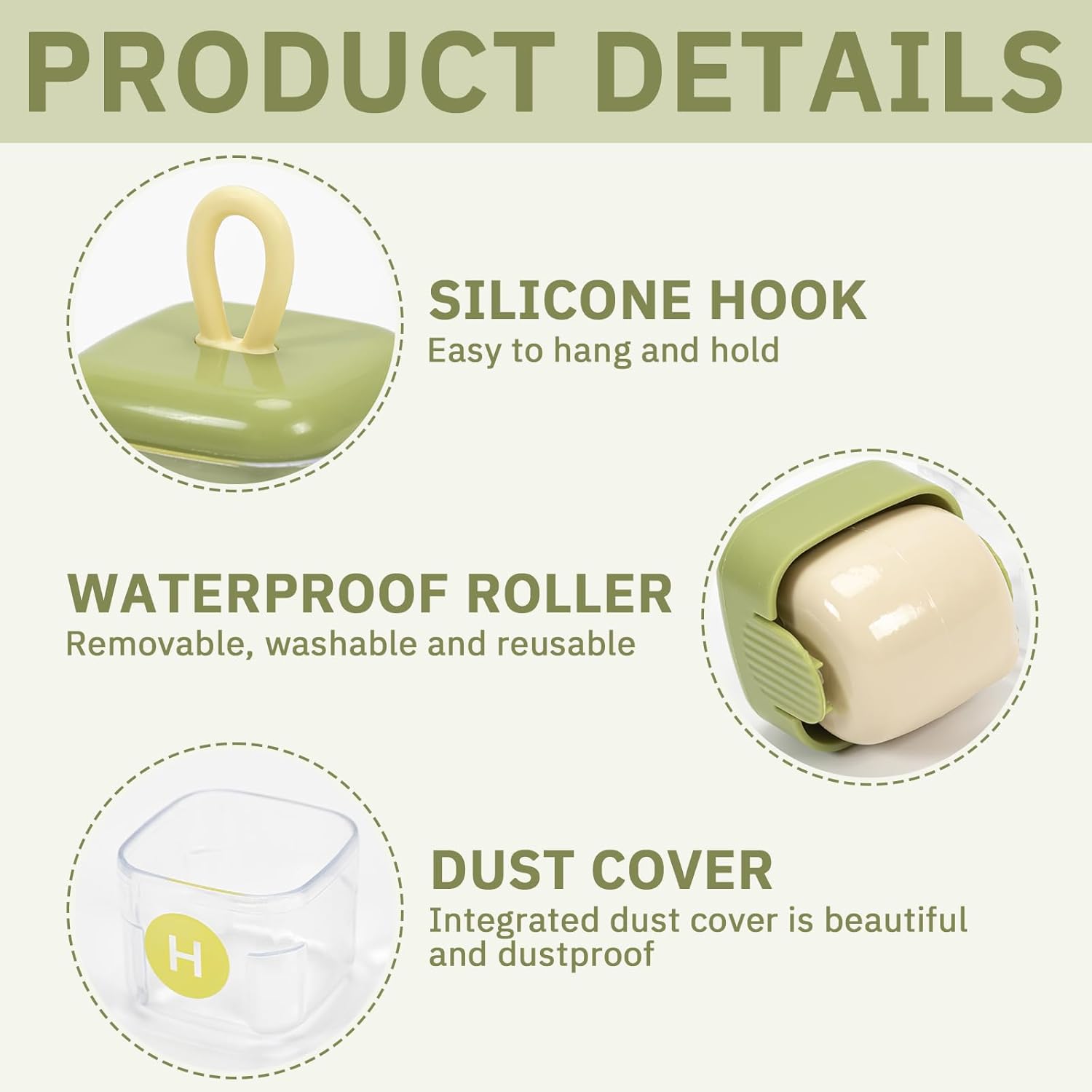 Reusable Mini Lint Remover Roller (2 Pcs)
