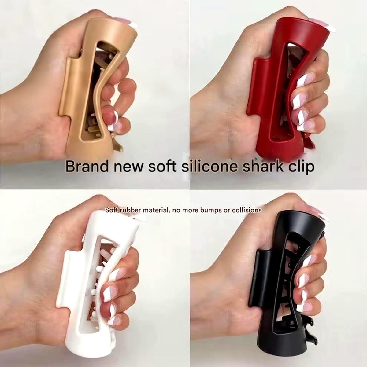Silicone Hair Claw Clip