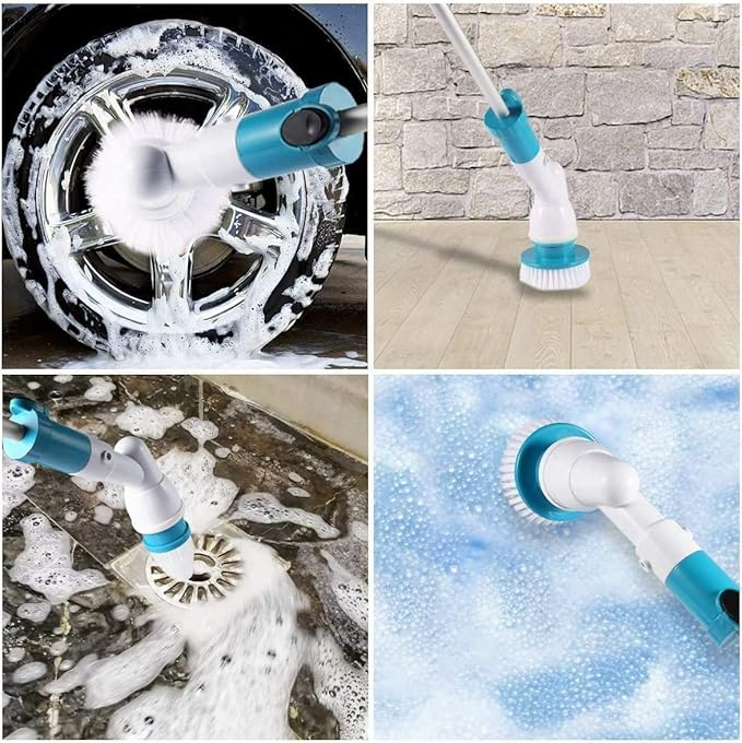 Extendable Electric Spin Scrubber