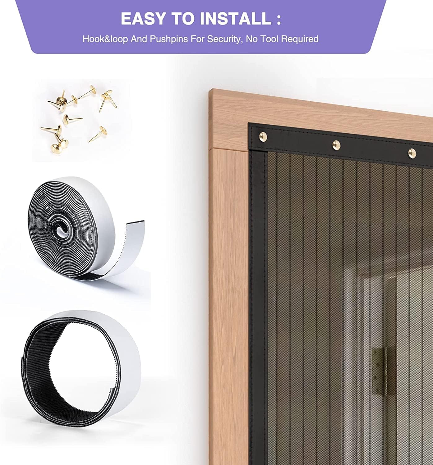 Magnetic Screen Door