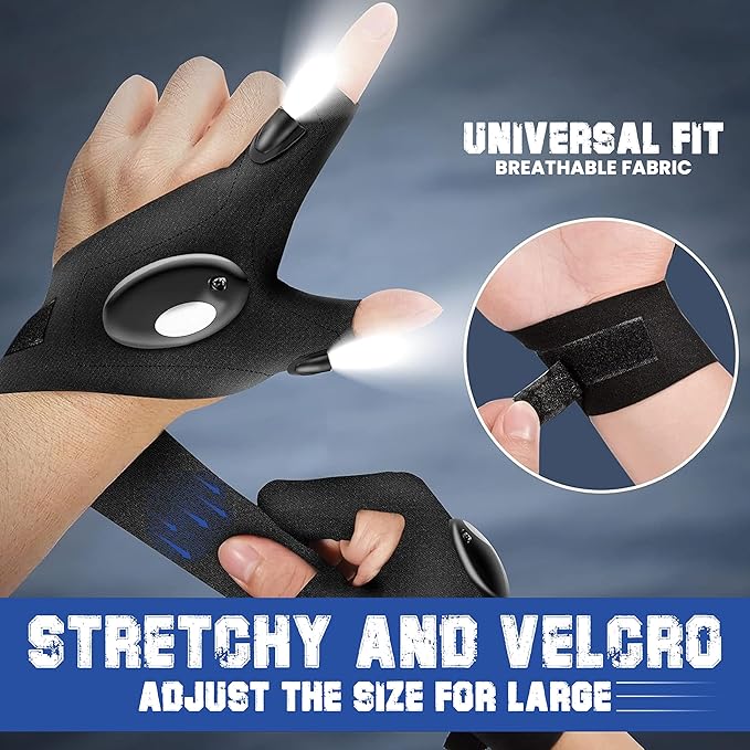 Illuminating Finger Glove