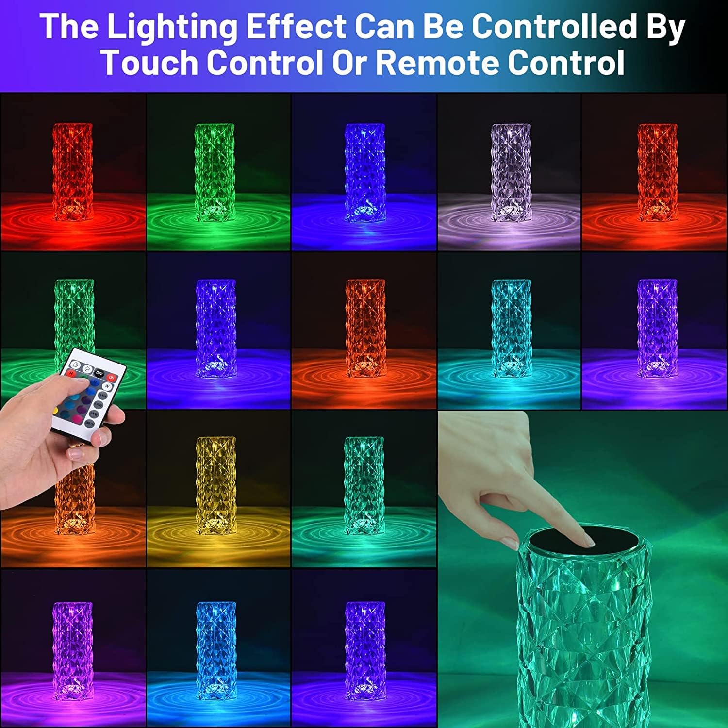 Crystal RGB Lamp