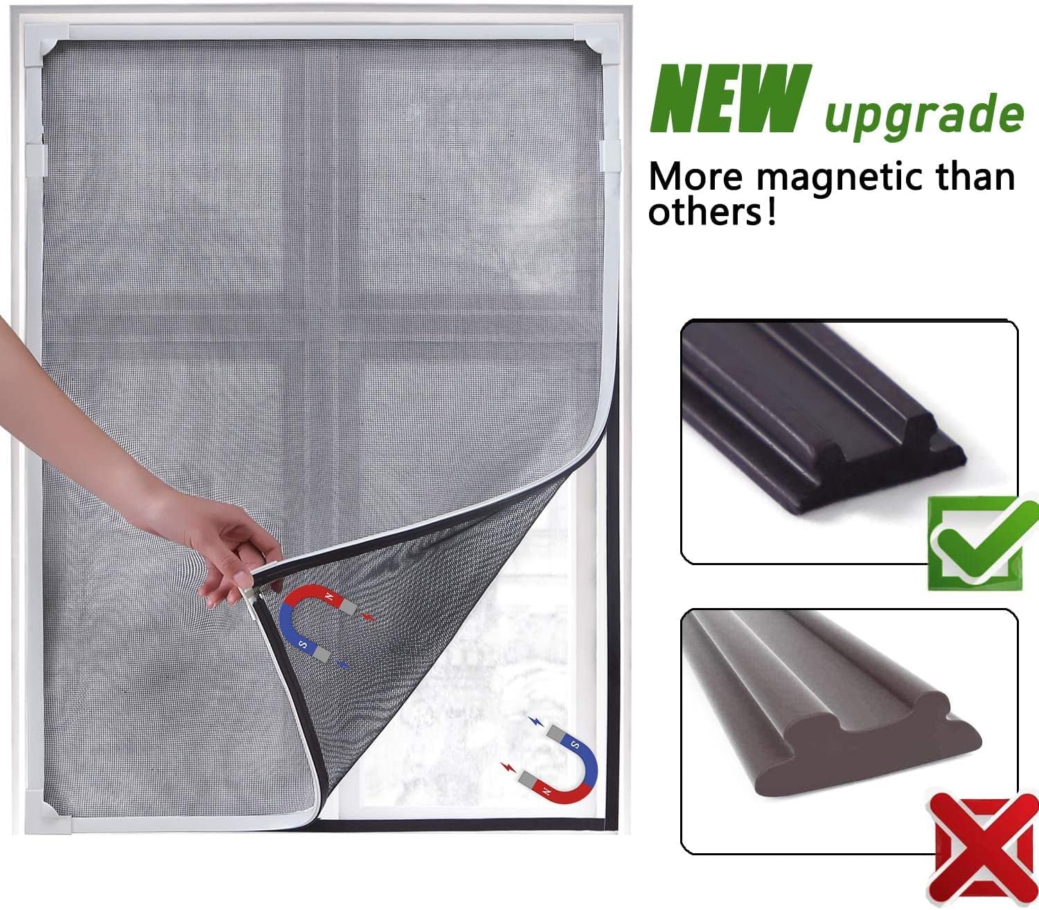 Magnetic Window Screen