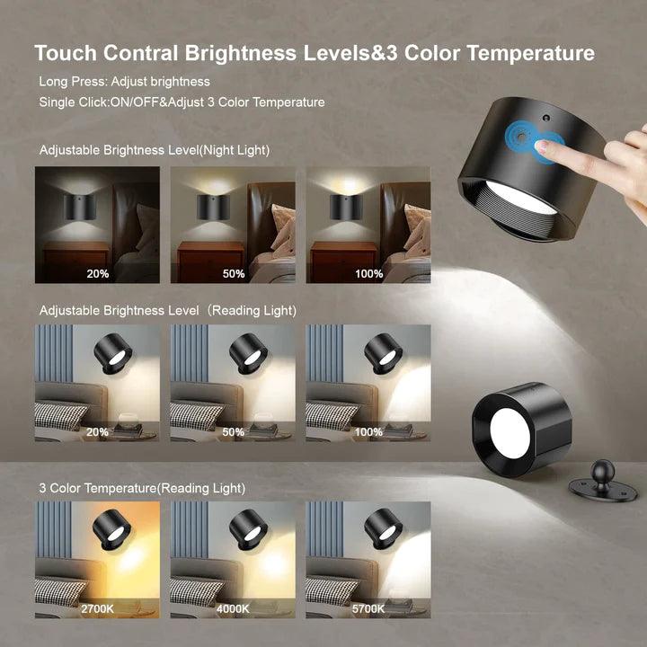 LED Rechargeable Wall Light