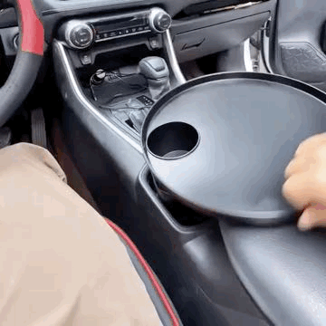 Rotating Car Tray