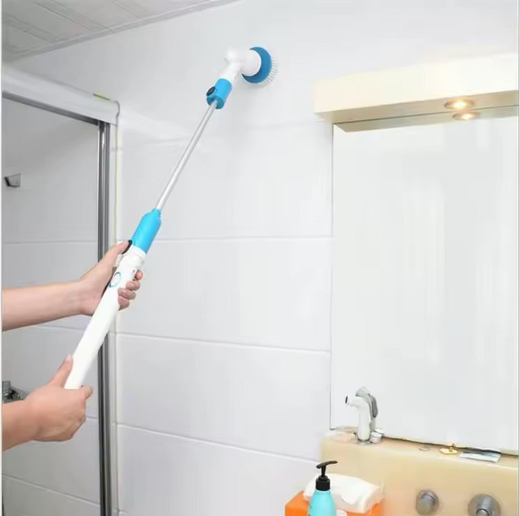 Extendable Electric Spin Scrubber