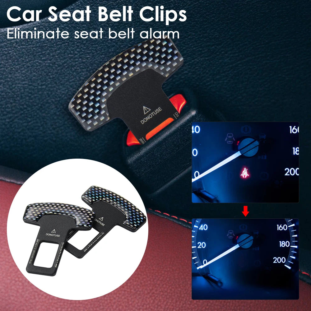 Anti-Alarm Seat Belt Clip (2 Pcs)