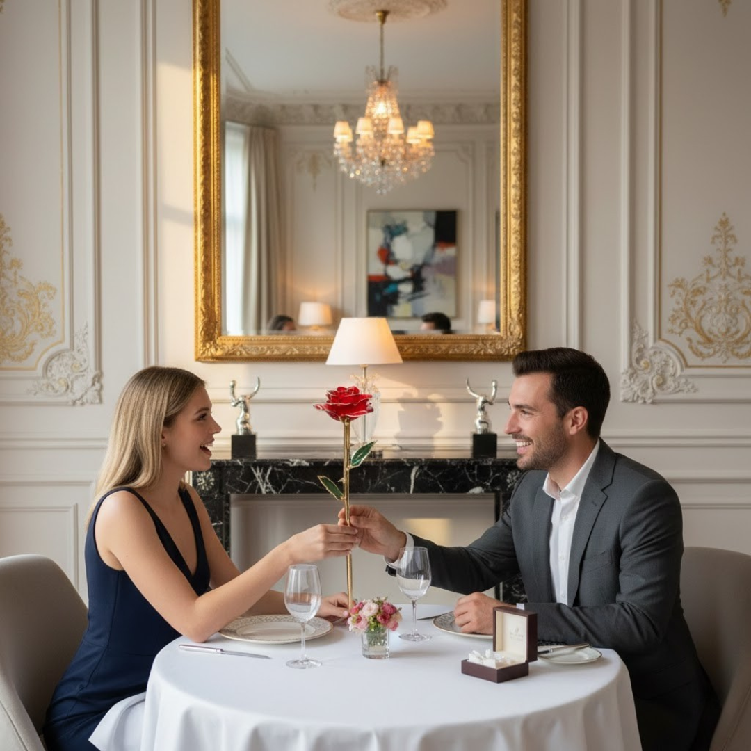 24k Gold Dipped Rose