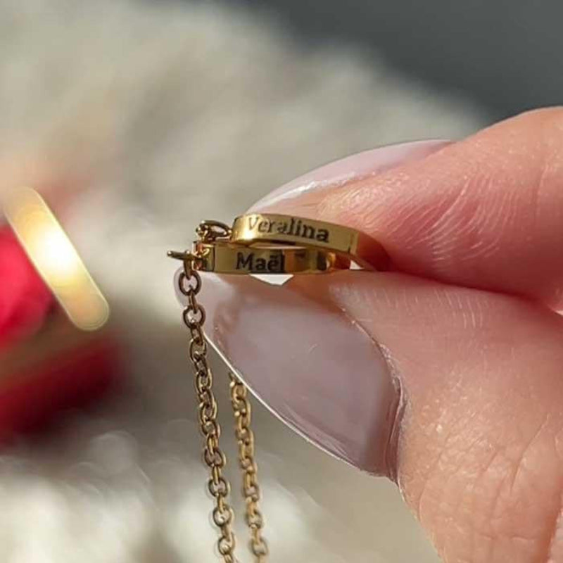 Double Heart Necklace