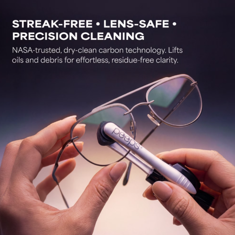 Portable Eyeglass Cleaner