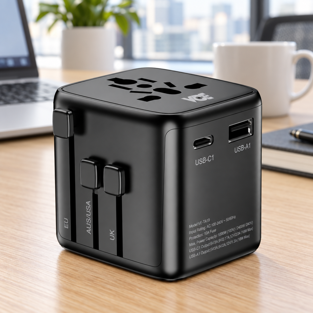 Multi-functional travel adapter
