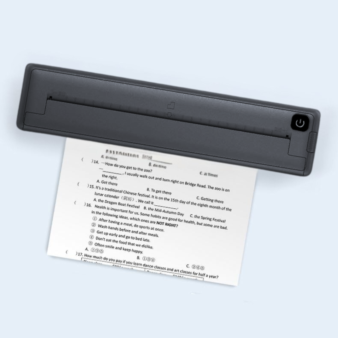 Wireless Thermal A4 Printer + 10 Thermal Papers