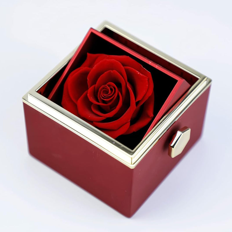 Eternal Rose Rotating Gift Box