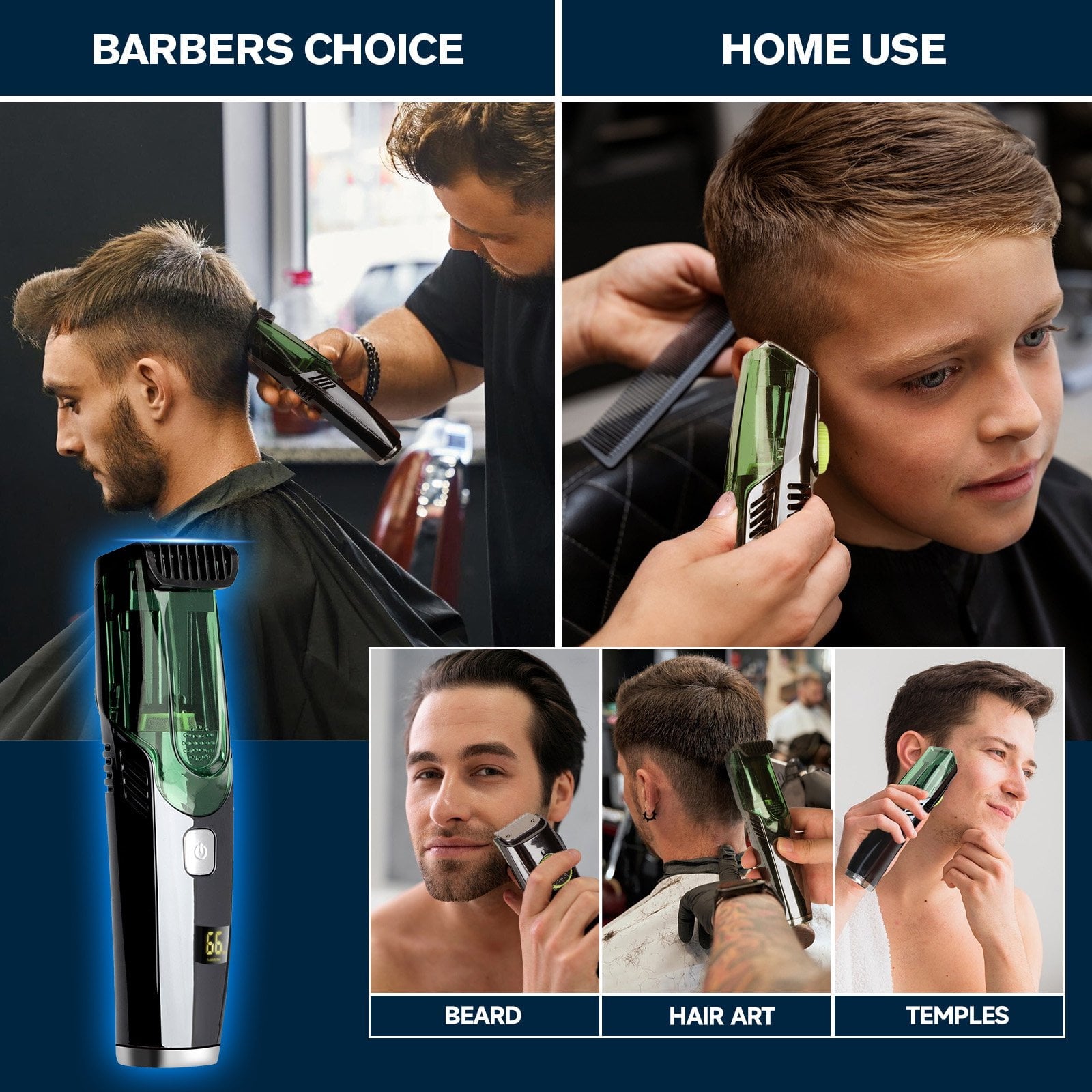 Vacuum Hair Trimmer