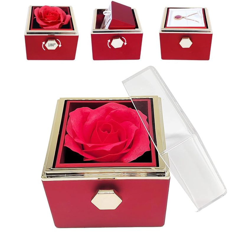 Eternal Rose Rotating Gift Box