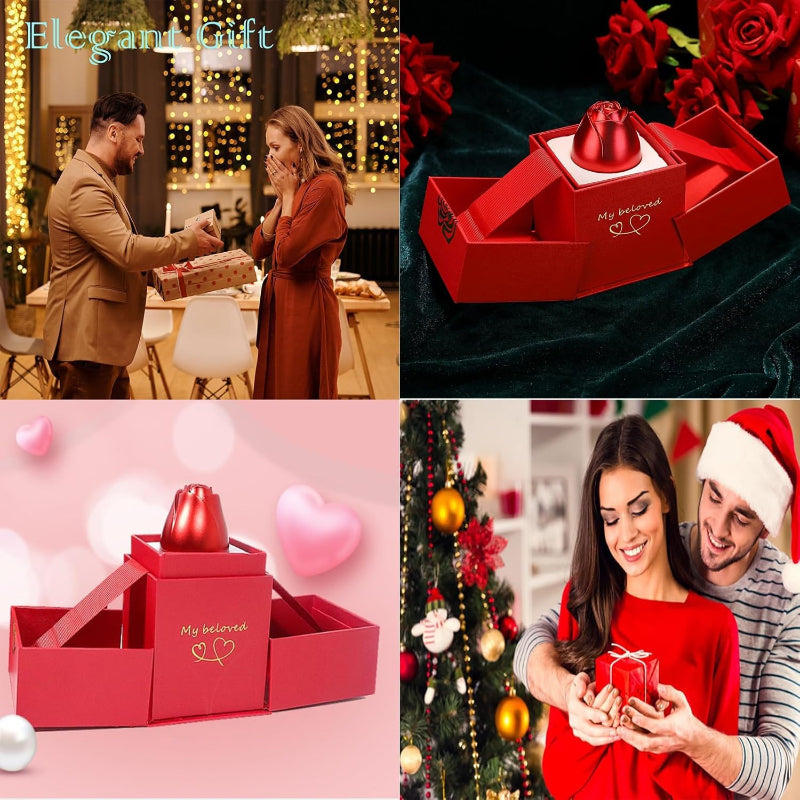 Lifting Rose Jewelry Box