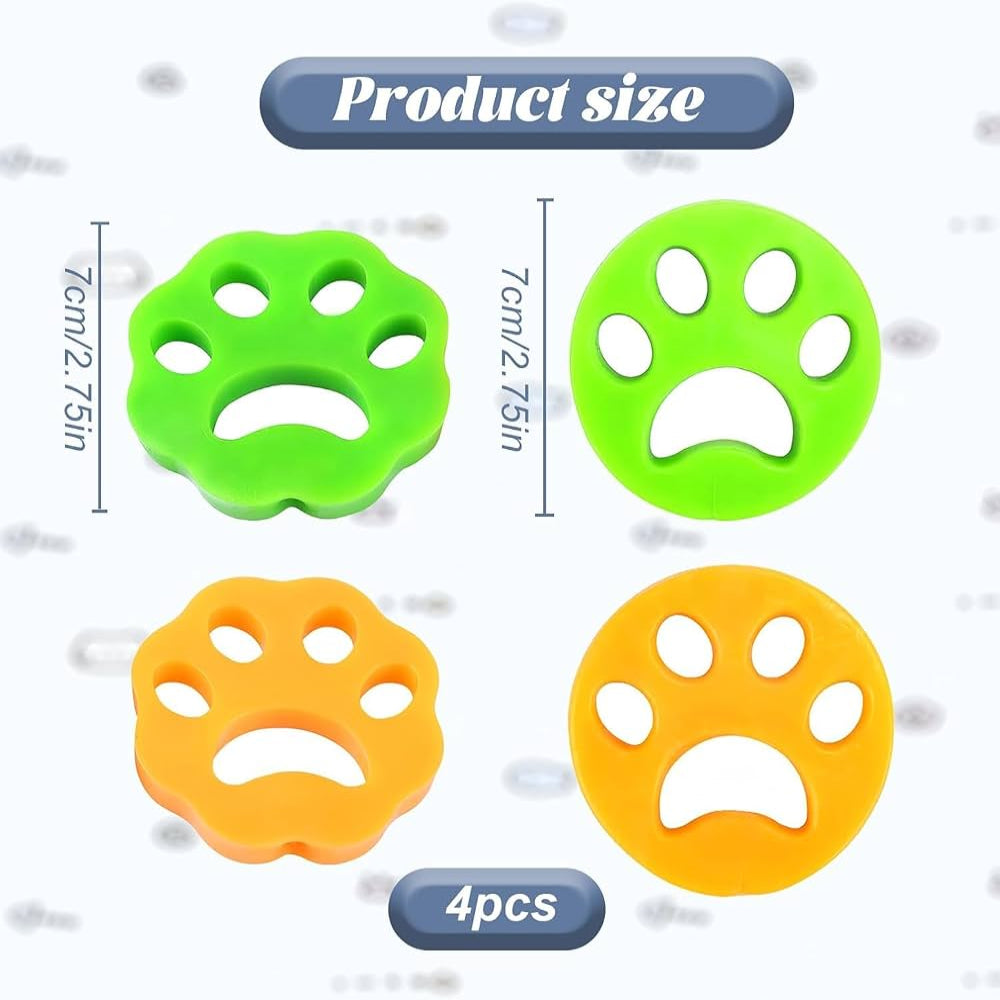 Pet Hair Remover Sponge (4 Pcs)
