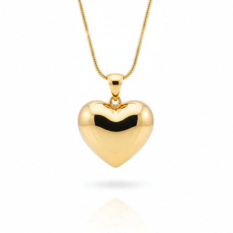 Puffy Heart Necklace