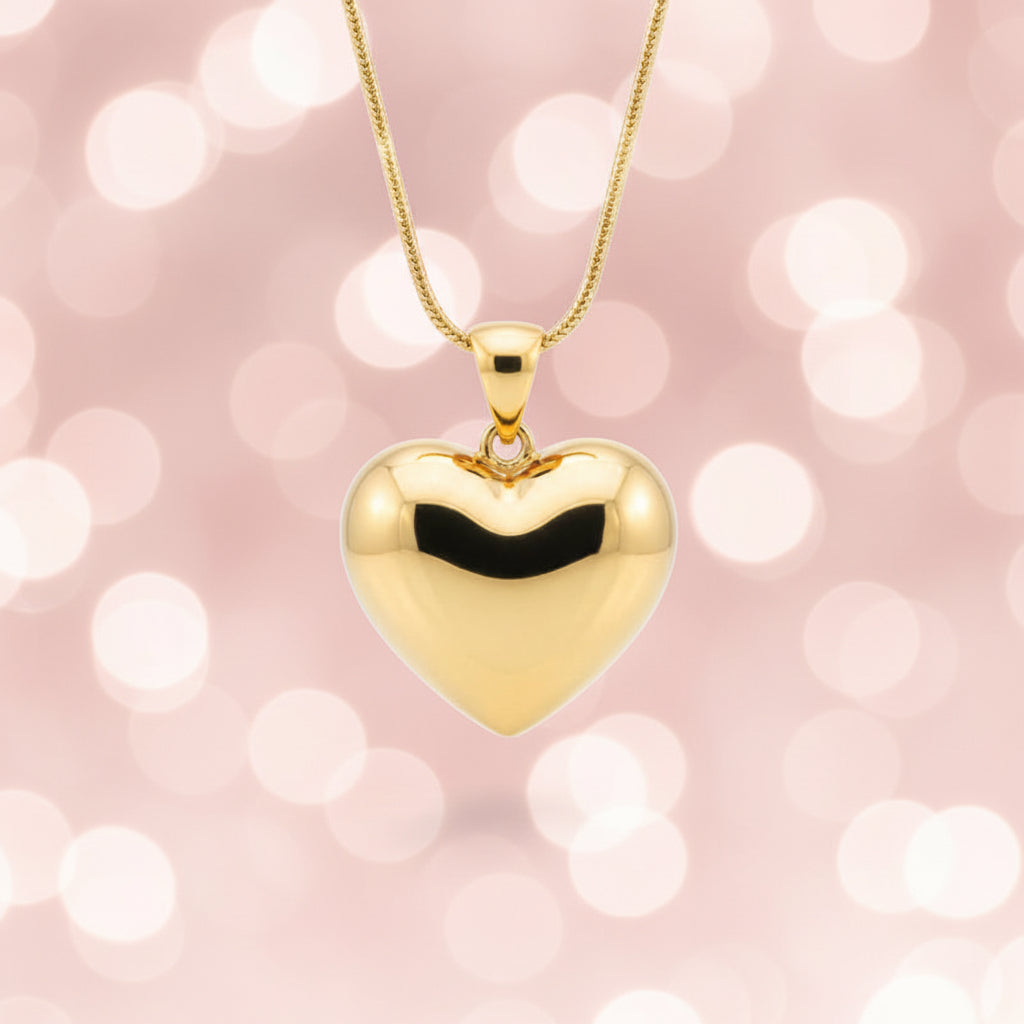 Puffy Heart Necklace