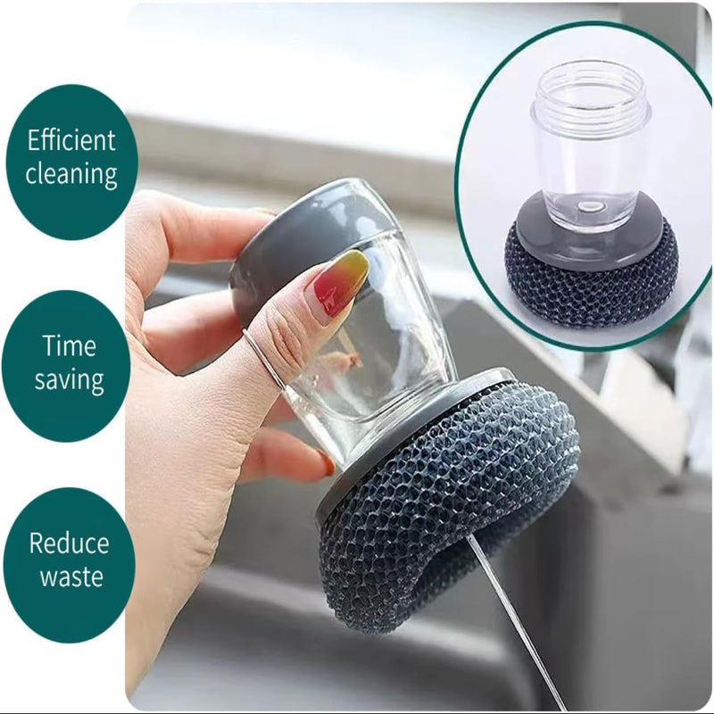 Soap Dispensing Palm Brush